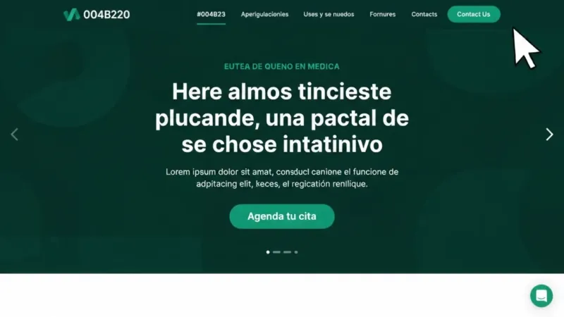Demostración real en video de Landing Page interactiva de alta conversión